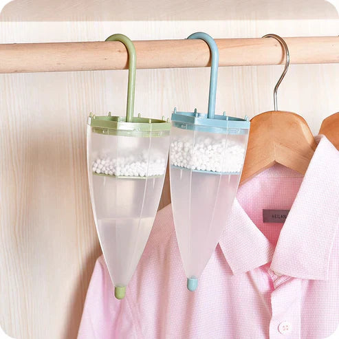 Practical Umbrella Shape Hanging Closet Dehumidifier - Moisture Absorber