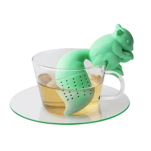 Squirrel Tea Infuser - Cute Silicone Loose Leaf Tea Strainer