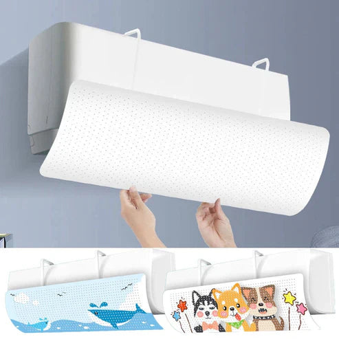Angle Maker Anti-Direct AC Shield - Air Conditioner Wind Deflector