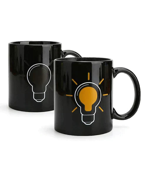 Thermochromic Color Changing Mug – Heat Sensitive Magic Coffee Cup