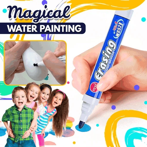 Magical Water Painting Pens – Draw & Watch Drawings Float on Water | Kids Creative Art Set