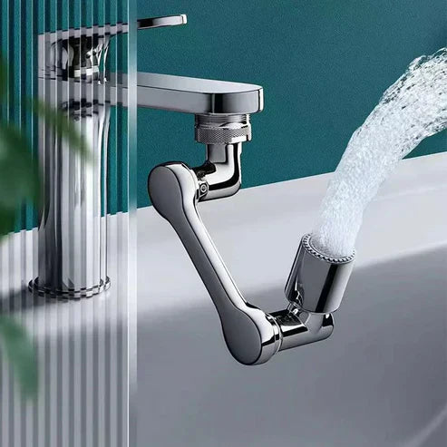 Full Rotating Universal Faucet Tap Extender – 360° Swivel Kitchen & Bathroom Aerator