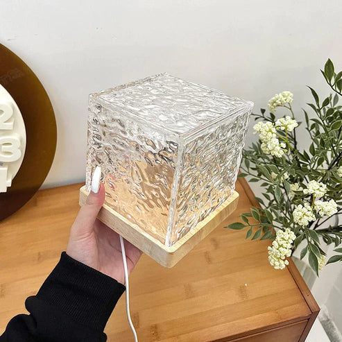 Shining Diamond Table Night Lamp – 16 Color RGB LED Touch & Remote Control