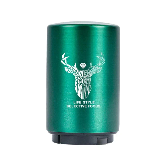 Easy Press Automatic Bottle Opener - One Touch Magnetic Cap Catcher
