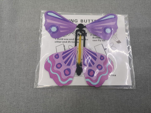 Magic Flying Butterfly Toy – Pack of 10 (Random Colors)