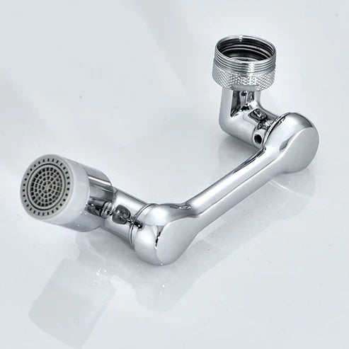 Full Rotating Universal Faucet Tap Extender – 360° Swivel Kitchen & Bathroom Aerator