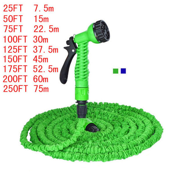 Expandable Magic Garden Hose Pipe – 25 to 200FT Flexible Water Hose for Garden & Outdoor Use
