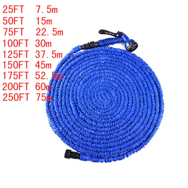 Expandable Magic Garden Hose Pipe – 25 to 200FT Flexible Water Hose for Garden & Outdoor Use