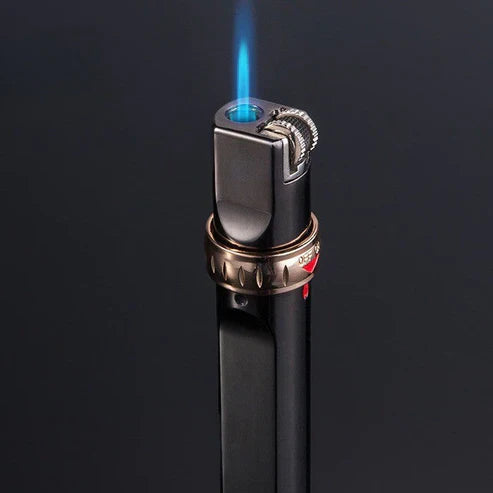 Quick Light Turbo Metal Windproof EDC Torch - Refillable Butane Lighter