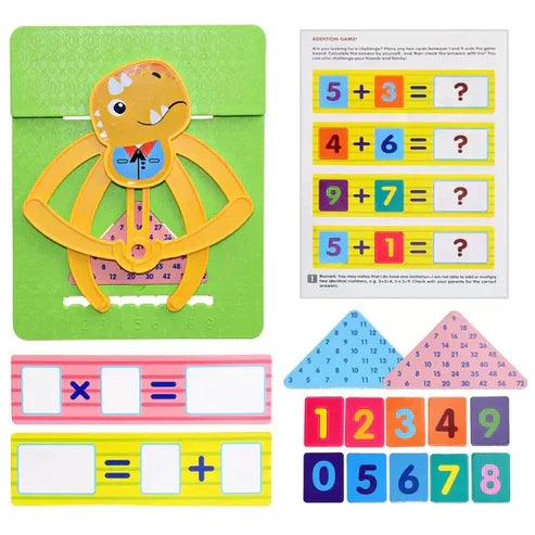 Monkey Balance Math Counting Educational Toy - Fun Math Game for Kids Ages 3+ for Home, School & Nursery