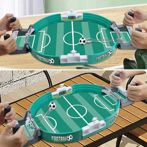 Desktop Football Table Soccer Game - Mini Foosball Table Set for Home, Office & Party Fun