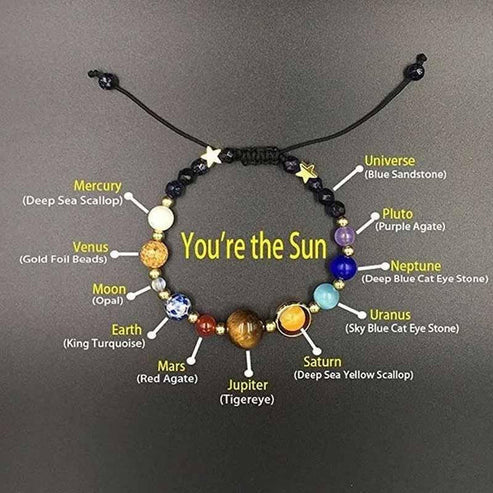 You Are the Sun Bracelet - Inspirational Charm Bracelet Gift