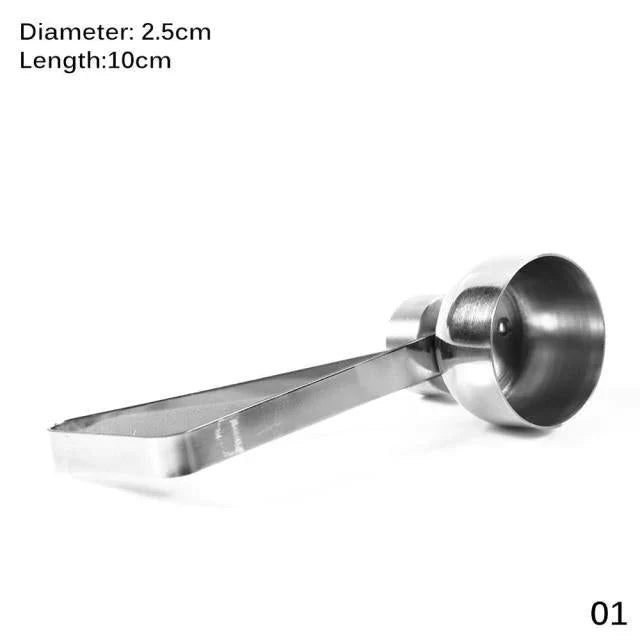 Stainless Steel Egg Shell Opener - Professional Egg Topper & Cracker Tool
