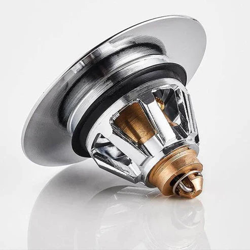 Universal Pop-Up Sink Drain Filter Plug - Hair Catcher & Drain Stopper