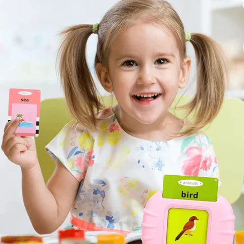 Educational Talking Flash Cards – Interactive Learning Toy for Kids Ages 4-6