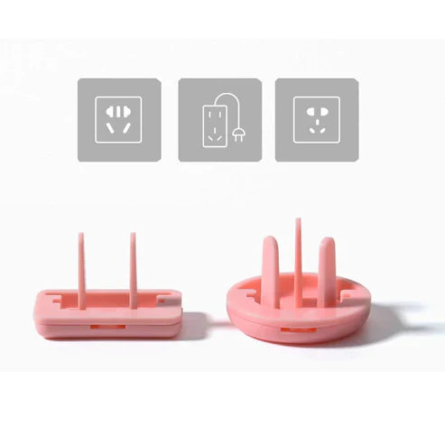 Child Safety Electrical Socket Covers – Baby-Proof Power Outlet Protectors (Pack of 10)