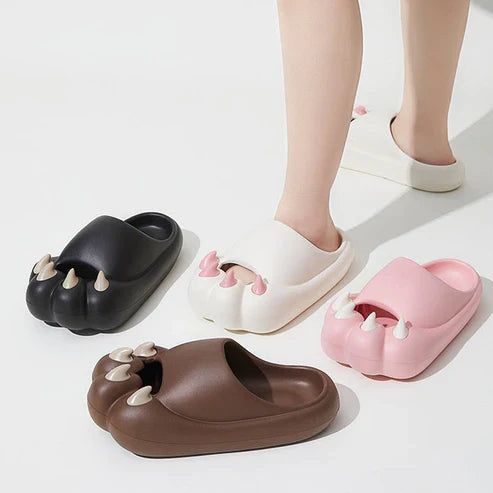 Tiger Claw Ultra Soft Anti-Slip Slippers - Cozy EVA Indoor House Slippers for Men & Women in 4 Colors
