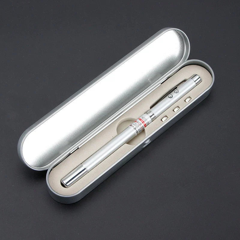 2in1 Telescopic Light Magnetic Pointer Pen - LED Flashlight & Pickup Tool