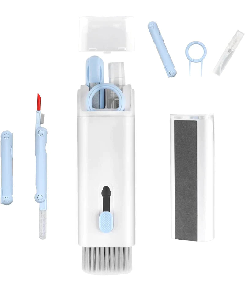 Technologent 7-in-1 Tech Cleaning Set – Multi-Function Screen & Keyboard Cleaner