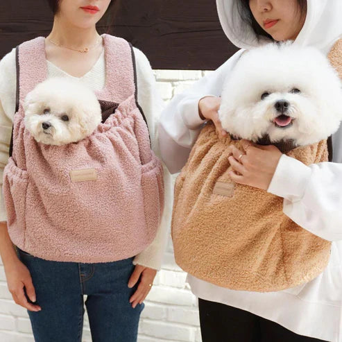 Wander Paw Cute Pet Carrier Backpack - Portable Travel Bag for Cats & Dogs