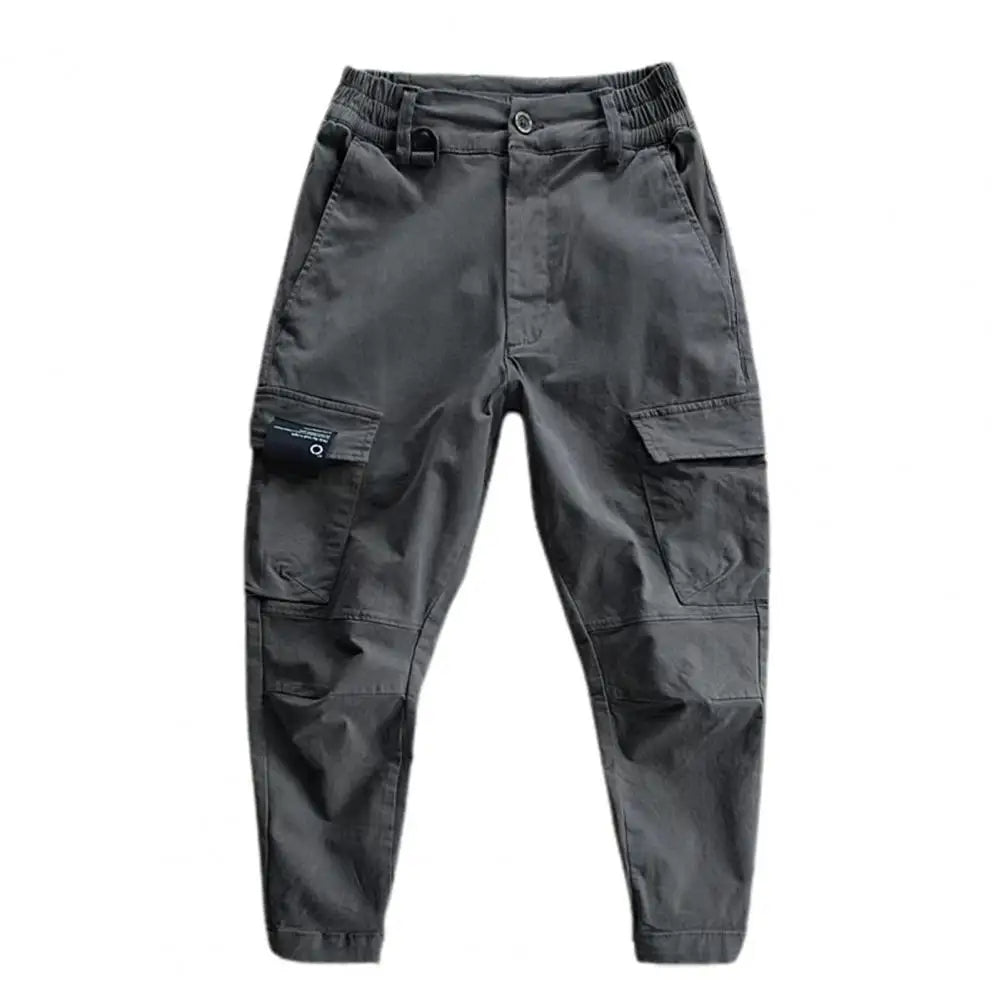 Men's Multi-Pocket Cargo Pants – Quick-Dry Outdoor & Casual Trousers