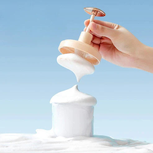 Easy Foam Effortless Cream Maker Cup - Manual Milk Frother & Whipped Cream Maker