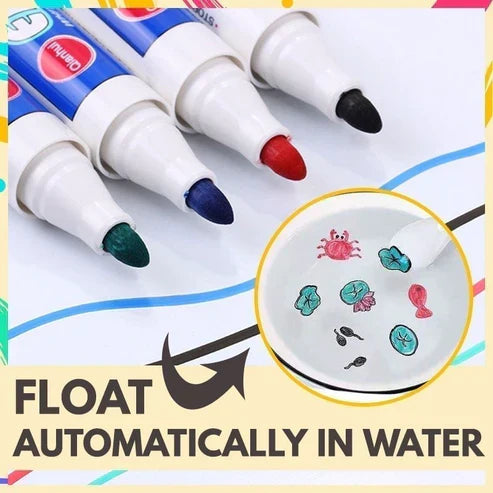 Magical Water Painting Pens – Draw & Watch Drawings Float on Water | Kids Creative Art Set