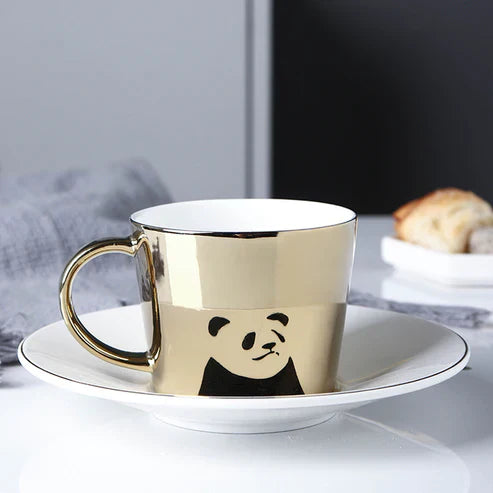 Mirror Reflection Cup – Unique Optical Illusion Floating Holographic Mug Gift