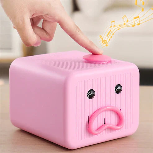Funny Face Money Saving Piggy Bank – Interactive Coin Bank for Kids & Adults