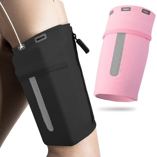 Waterproof Running Arm Phone Holder Case - Adjustable Sports Armband