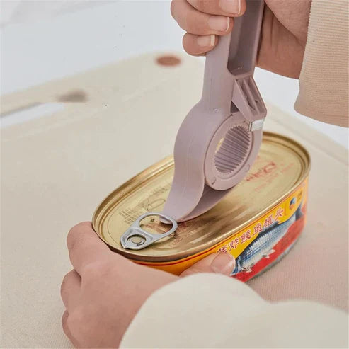 Mini Bottle Lid Jar Opener - Portable Multi-Function Bottle & Cap Opener