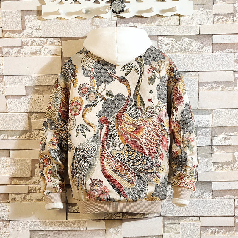 Embroidery Bomber Jacket – Premium Streetwear Varsity Coat