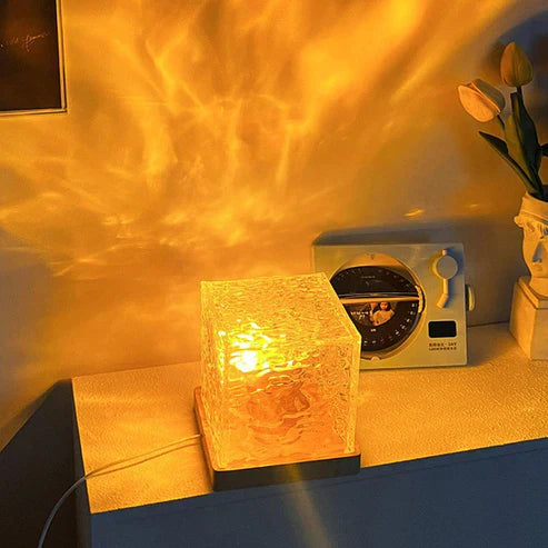 Shining Diamond Table Night Lamp – 16 Color RGB LED Touch & Remote Control