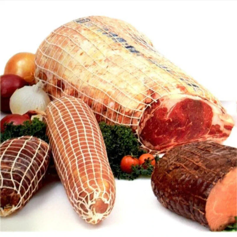 3 Metre Cotton Meat Net – Ham, Sausage & Hot Dog Roll Net for Home Butchery & Charcuterie