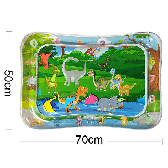 Baby & Kids Water Play Mat – Inflatable Splash Pad Tummy Time Sensory Mat for Infants & Toddlers