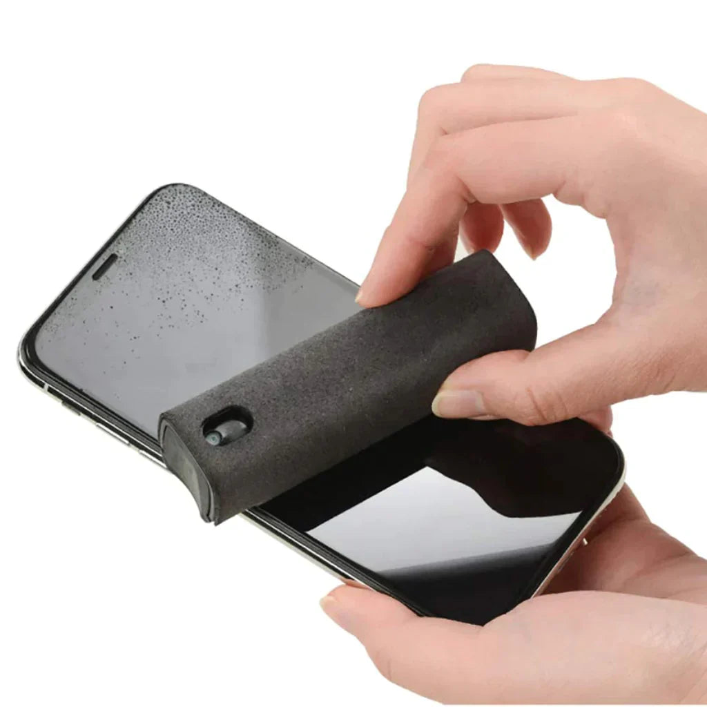 Swipe Clean Screen Cleaner - 2-in-1 Spray & Microfiber Cloth for Phones & Devices