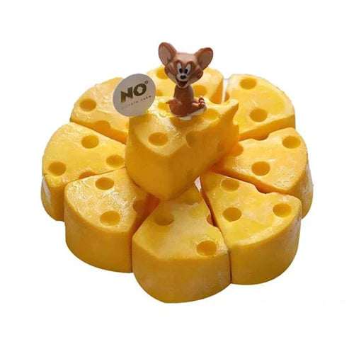 3D Cheese Shape Cake Mold - Silicone Baking Mold for Cakes & Desserts