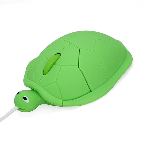 Wired Turtle Computer Mouse - Cute Animal Shaped USB Mouse