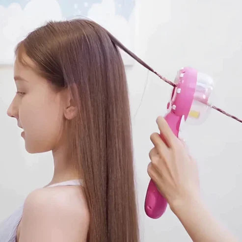 DIY Automatic Hair Braider Kit - Create Beautiful Hair Braids in 5 Minutes at Home, No Salon Needed!