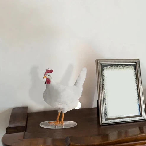 Chicken Egg Lamp – Cute Resin Night Light for Kids Room & Home Decor