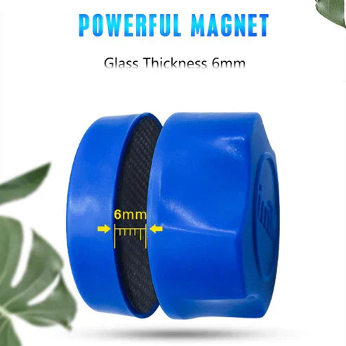 Magnetic Mini Fish Tank Cleaner - Floating Aquarium Glass Scrubber