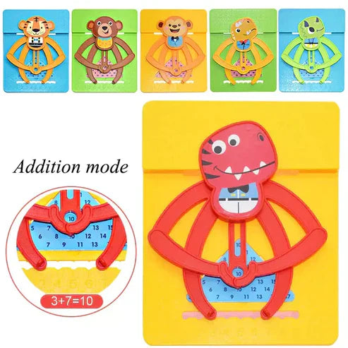 Monkey Balance Math Counting Educational Toy - Fun Math Game for Kids Ages 3+ for Home, School & Nursery