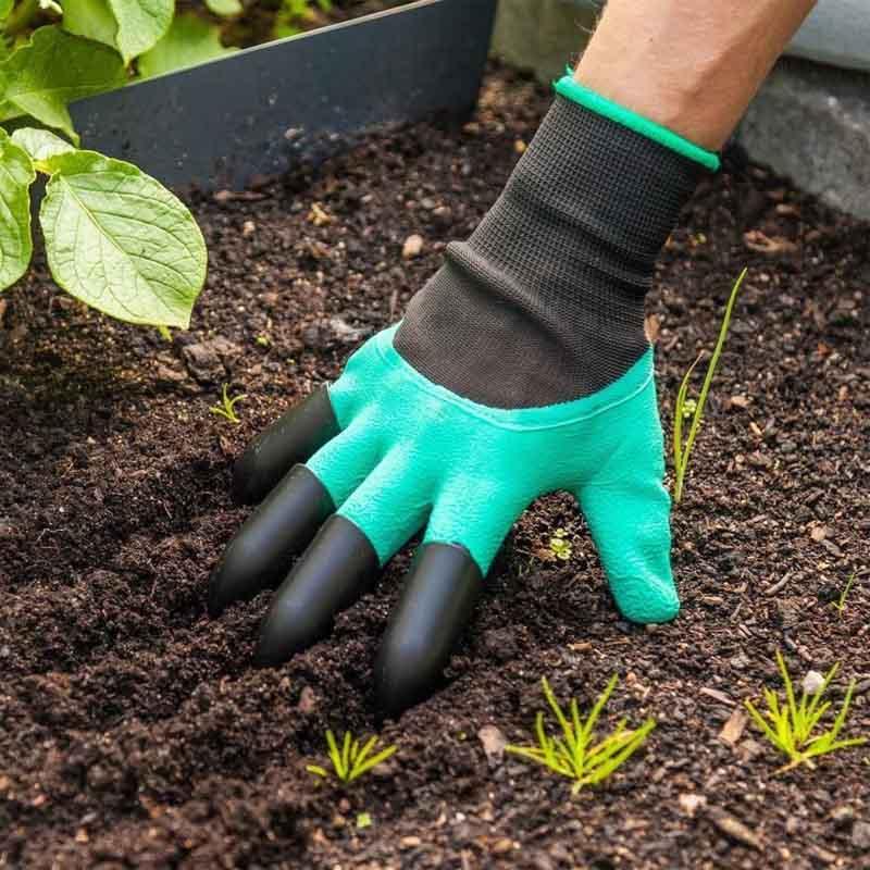 Garden Claw Gloves – Waterproof Digging Gloves with ABS Fingertip Claws