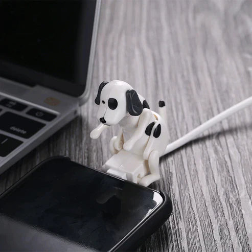 Mini Humpy Dog Charging Cable – Funny Hip-Swinging USB Cable for iPhone, Type-C & Micro USB