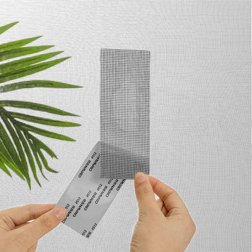 Screen Repair Tape - Self-Adhesive Window & Door Mesh Screen Patch Tape