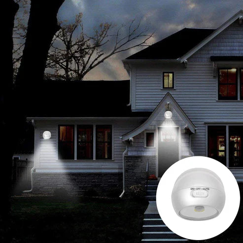 Wall Mounted Motion Sensor Light - Automatic LED Night Light