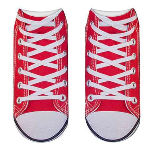 3D Printed Funny Creative Ankle Socks - Novelty Food Print Socks