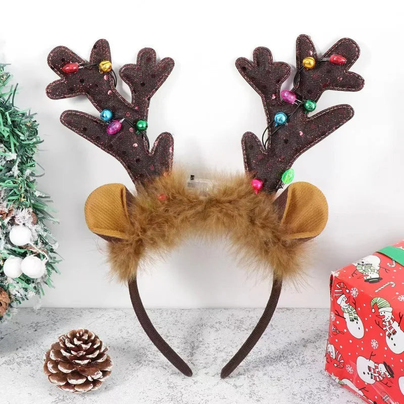 Cute Christmas Hair Band – Festive Novelty Headband for Women, Girls & Holiday Party Accessories