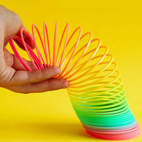 Rainbow Circle Fidget Toy - Colorful Sensory Ring Stress Relief Toy for Kids & Adults