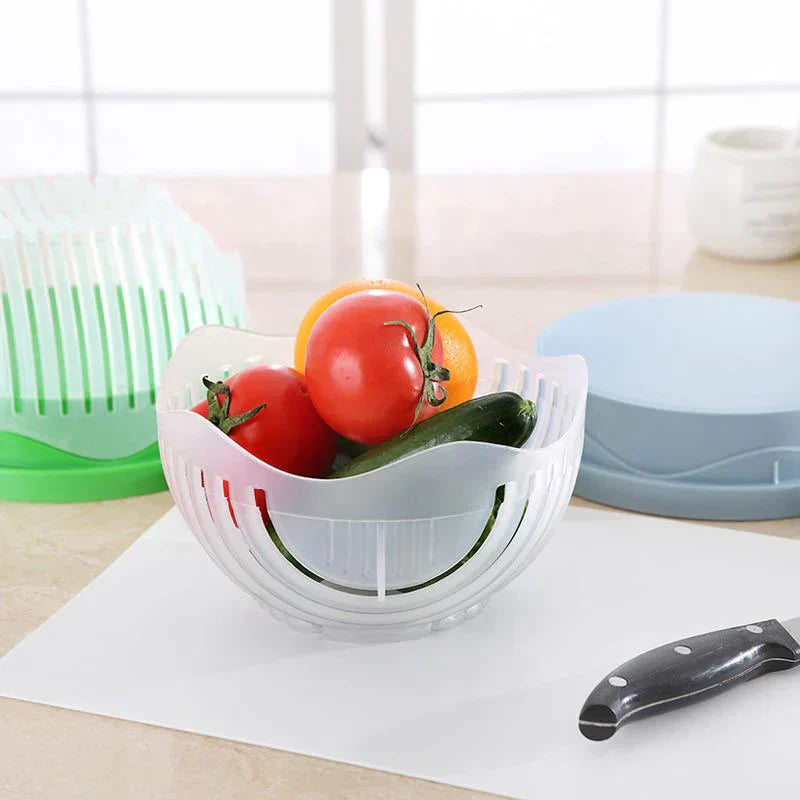Cutter Bowl - 60-Second Salad Maker Vegetable Chopper Bowl